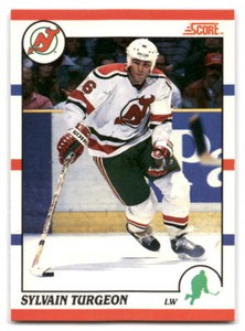 Sylvain Turgeon 1990 Score Canadian HOCKEY #116 New Jersey Devils
