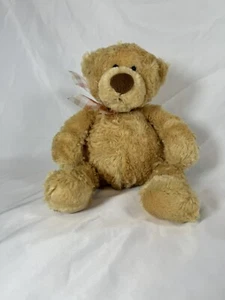 Oso de peluche Gund "Manni" #15015 oso de peluche bronceado suave con lazo de cinta 12" - Imagen 1 de 3