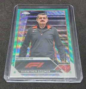 F1 Topps Chrome 2023 Guenther Steiner Aqua Refractor /150 #101 Formula 1 - Zdjęcie 1 z 1