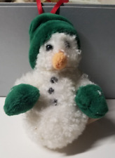 Boyd's Bear Snowman Ornament White /Green The Archive 1988-2001