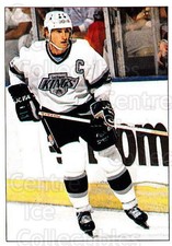 1990-91 Panini Stickers #332 Wayne Gretzky