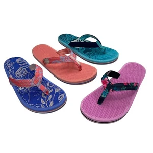 Margaritaville Flip Flops Womens Tropical Island Floral Cushioned Thong Sandals - Picture 1 of 72