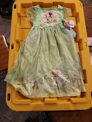 Disney Princess and the Frog Tiana Night Gown Dress Up Toddler Size 3T NEW - Image 1 of 3