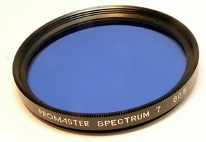 Promaster 49mm Filter 80 B Blue - Picture 1 of 8