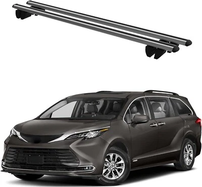 For TOYOTA SIENNA (XL20) 2004-2010 Sportback Cross Bars Roof Racks  - Image 1 of 4