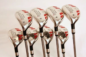 Left Handed Idrive All True Hybrids 3-9 Free Pw Reg Steel Shafts Set Jumbo Grips - Picture 1 of 1