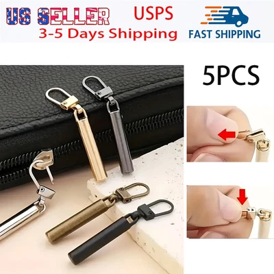 Fijador de repuesto desmontable de 5 piezas con cremallera para equipaje y abrigos de plumón universal Foto 1 de 4