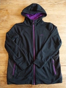 Chaqueta con Capucha Lauren Active Ralph Lauren LRL Negra Cremallera Completa Para Mujer Talla 1X - Imagen 1 de 6