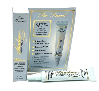 TOO FACED Shadow Insurance 24 HOUR + EYESHADOW PRIMER 0,17 Oz TravelSz NEU IM KARTON - Bild 1 von 3