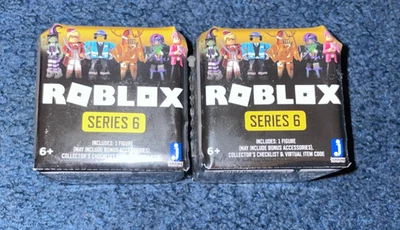 LOTE de (2) Figuras Misteriosas Caja Ciega Sellada ROBL0X SERIE CELEBRIDADES 6 con Códigos Foto 1 de 2