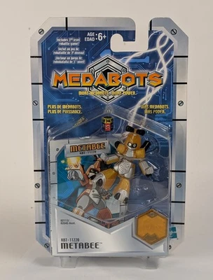 2001 Hasbro Medabots Metabee Action Figure Robot Carded & Chip - Image 1 of 3