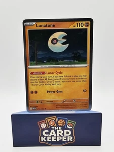 Lunatone - 074/132 - Holo Rare - Pokemon Mega Evolution - Picture 1 of 3