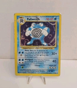 Poliwrath Holo Rare Base Set 013/102 Pokemon HP - Bild 1 von 12