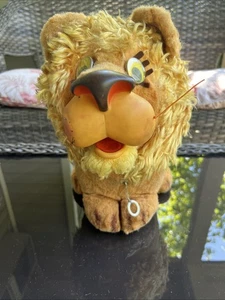 Vintage Mattel Plush (1962) Larry The Lion Pull String Stuffed Animal TALKS WELL - Picture 1 of 9