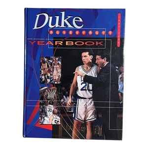 Vintage 1995 Mike Krzyzewski Coach K Duke Blue Devils Signed Yearbook Autograph - Picture 1 of 4