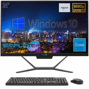 All in One Touch Screen i5 24" Windows 10 32GB 960GB Full HD PC Computer - Picture 1 of 9