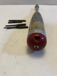 Vintage '50's Craftsman No. 4220 Push Drill, "Select-a-Bit", 6 Bits - Picture 1 of 5