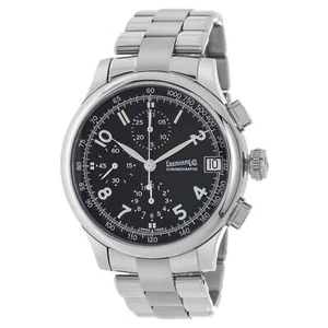 Eberhard & Co. Men's Watch Traversetolo Chronograph Black Dial 31051.3 - Picture 1 of 4