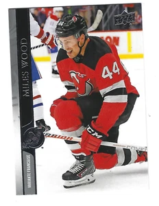 MILES WOOD 2020-21 UPPER DECK SERIES 1 HOCKEY **FRENCH VARIANT** - Picture 1 of 1