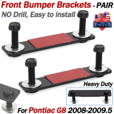 Kit de soportes de parachoques delanteros de alta resistencia para Pontiac G8 2008-2009,5, fácil de instalar Foto 1 de 4