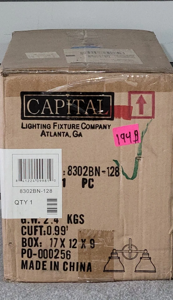 Accesorio de tocador Capital Lighting 8302BN-128 Foto 1 de 1