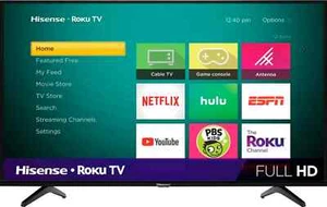 New Hisense - 40" Class H4F Series LED Full HD Smart Roku TV 40H4050E - Picture 1 of 5
