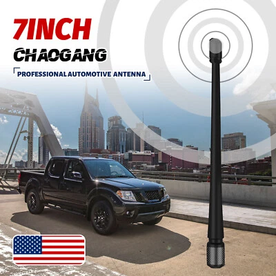 Antena de goma de 7 pulgadas para radio FM/AM Nissan Frontier 1998-2021 Titan 2004-2022 Foto 1 de 4