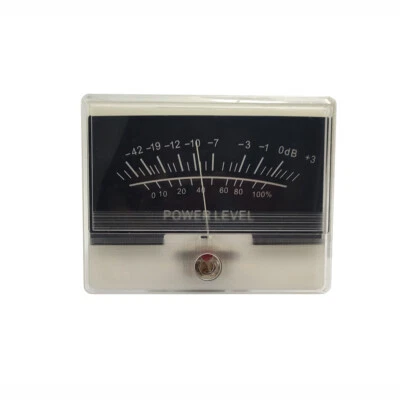 DB Level Header Amplifier chassis Audio Backlight TN-90 Panel VU meter - Image 1 of 4