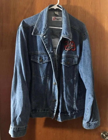 Kevin Harvick Rare Vintage Denim Jacket Nascar Chase authentic Men’s Size Large Cover