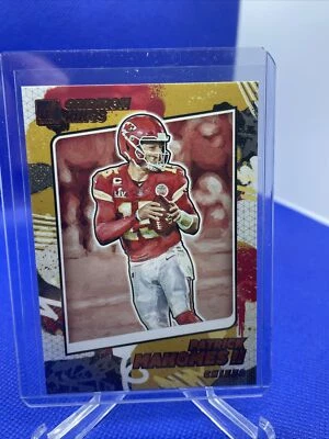 PATRICK MAHOMES II Gridiron Kings CANVAS 2021 Donruss Football GK12 K C Chiefs - Image 1 of 2