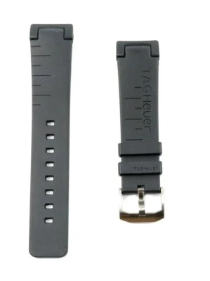 TAG Heuer 2000 Aquagraph buzos correa de goma negra 22 mm CN211A FT8001 BT0701 Foto 1 de 4