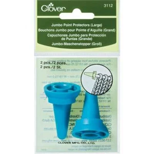Clover Jumbo Point Protectors Sizes 17 & 19 2/Pkg New - Bild 1 von 3