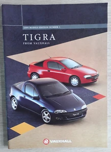 Vauxhall Tigra Brochure 1995 - 1.4i 16V 1.6i 16V - Picture 1 of 7