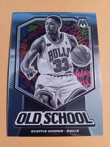 Tarjeta de baloncesto Scottie Pippen 2019 Panini Mosaic Old School #11 - Bulls - Imagen 1 de 2