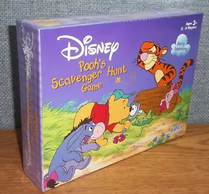 Disney POOH'S SCAVENGER HUNT GAME Early Learning NEW SEALED Shapes Colors Count - Bild 1 von 3