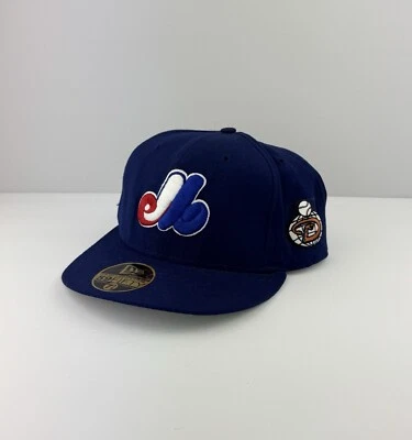 RARE New Era Montreal Expos Authentic Fitted Hat Size 7 3/8 Diamondbacks Patch - Image 1 of 4