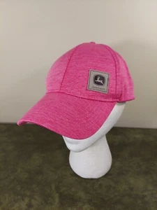 Sombrero a presión John Deere rosa poliéster con parche - Imagen 1 de 12