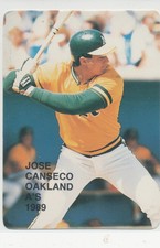 1989 Broder Action Superstars  Jose Canseco #21