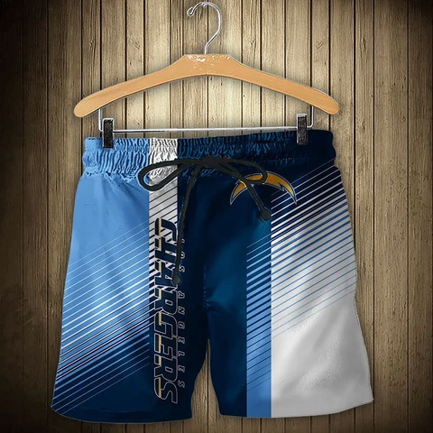 Los Angeles Chargers Beach Board Shorts Summer Football Quick Dry Swim Trunks Cover