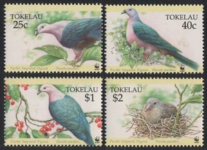 Tokelau 1995 - Mi-N.o 210-213 ** - Estampillada sin montar o nunca montada - Pájaros / Pájaros - Imagen 1 de 1