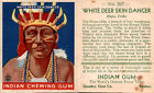 R73 Goudey, Indian Gum, Series 48, 1933, #207 White Deer Skin Dancer, Hupa Tribe