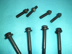 98 - 2001 Dodge Ram 1500 2500 pernos de colector de escape (5.2) 318 (5.9) 360 JUEGO NUEVO - Imagen 1 de 6