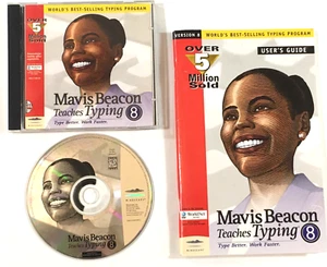 Vintage Mavis Beacon Teaches Typing Ver 8 CD + Users Guide Rev 3.0 1998 - Picture 1 of 10
