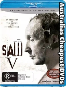 Saw V BLURAY, (NEW) - Picture 1 of 1
