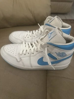 Size 12 - Air Jordan 1 Mid UNC W - Image 1 of 4