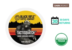 🆕☕ Black Rifle Coffee Company Tactisquatch Dark Roast Keurig K-cup Coffee - Imagen 1 de 1