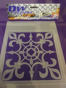 Fliese 3 Airbrush, Basteln, Kunst Mylar Schablone. - Bild 1 von 1