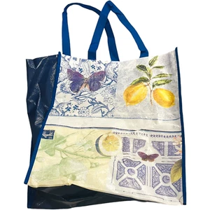 Lemon Themed Reusable Tote / Shopping or Gift Bag - Picture 1 of 5