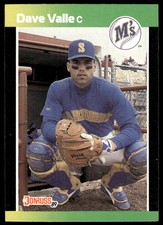 1989 Donruss Baseball's Best #248  Dave Valle   Seattle Mariners