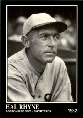 1991 Conlon Collection - The Sporting News - HAL RHYNE 😎 Trading Card #195 - Image 1 of 2